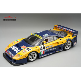 FERRARI F40 GTE AVEC OUV. ET FERM. DU COFFRE MOTEUR PAR SYS. MAGN. 44 DELLA NOCE/OLOFSSON/ROSENBLAD 24H DU MANS 1996