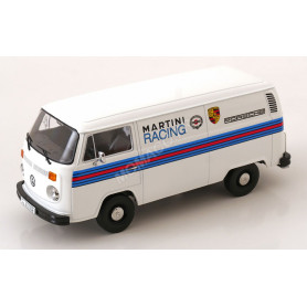 VOLKSWAGEN BUS DE LIVRAISON T2B "PORSCHE MARTINI RACING" 1972 BLANC