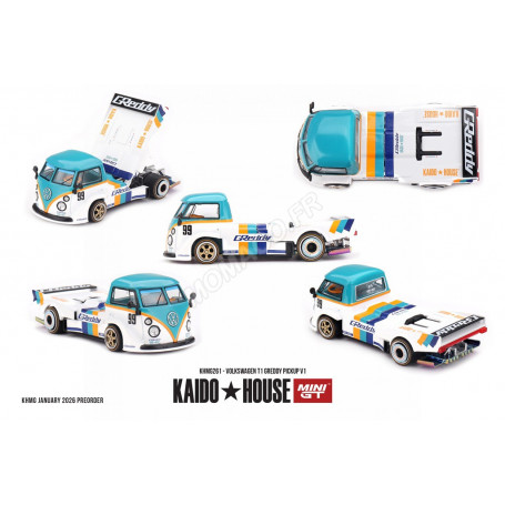 VOLKSWAGEN T1 PICK-UP GREDDY PICKUP V1 1972