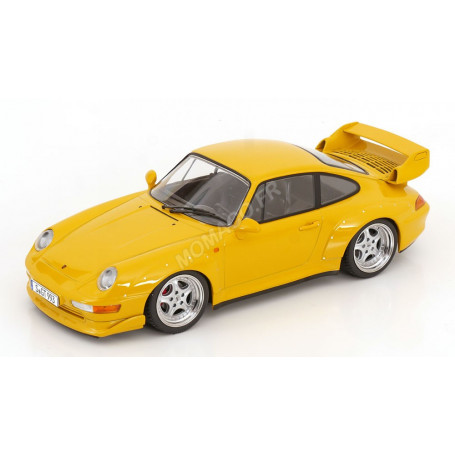 PORSCHE 911 (993) GT2 AVEC JANTES SPEEDLINE 1996 JAUNE