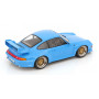 PORSCHE 911 (993) GT2 AVEC JANTES BBS 1996 BLEU CLAIR