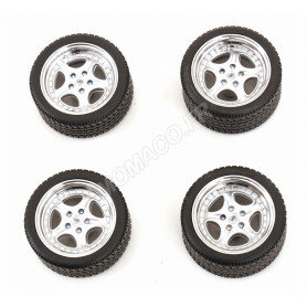 4 ROUES AVEC JANTES SPEEDLINE POUR PORSCHE