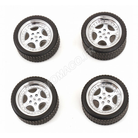 4 ROUES AVEC JANTES SPEEDLINE POUR PORSCHE