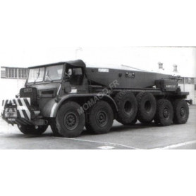 WILLEME-APPLEVAGE C.G. 8X4 CABINE BACHE "RAMASSE-MIETTES" KAKI