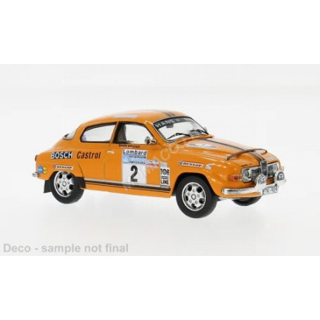 SAAB 96 V4 2 BLOMQVIST/SYLVAN RALLYE RAC 1974