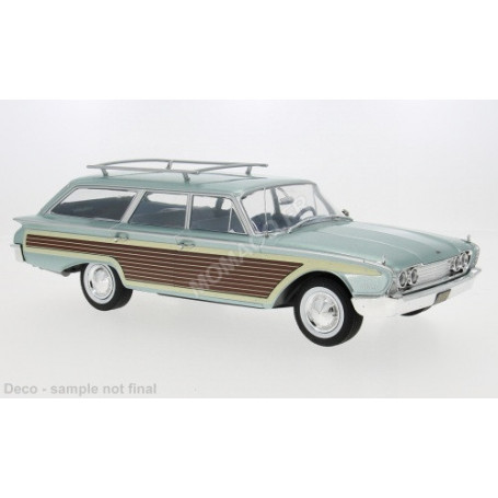 FORD LTD COUNTRY SQUIRE 1960 BLEU