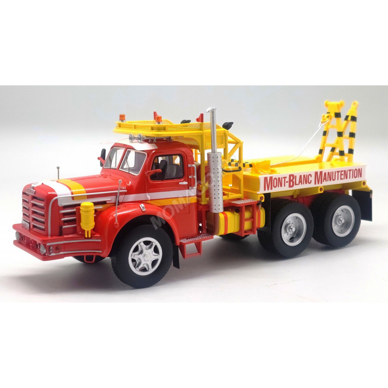 Camion Volvo, citerne à lait Mont Blanc, échelle 1/43 - Modélisme