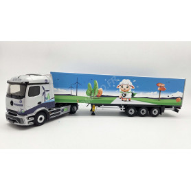 MERCEDES-BENZ E ACTROS REMORQUE FOURGON "EKLEO TRANSPORTS"