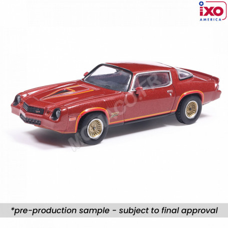 CHEVROLET CAMARO Z28 1978 ROUGE "RED CARMINE"