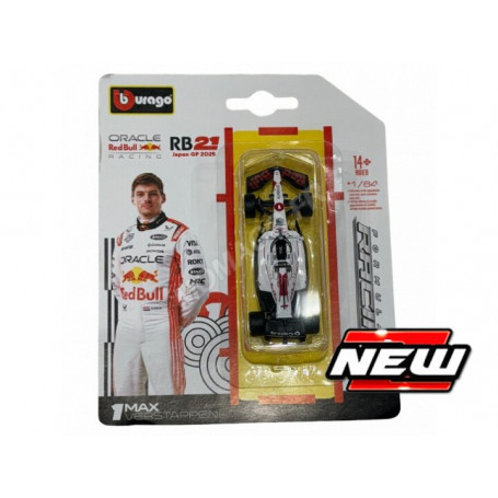 RED BULL F1 RB21 TEAM ORACLE RED BULL RACING 1 MAX VERSTAPPEN GRAND PRIX DU JAPON 2025 1ER