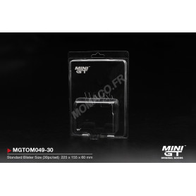 PROTECTION BLISTER : MINI GT type A STANDARD "Taille : 22.50 cm x 15.50 cm x 6.60 cm" (LOT DE 30 PIECES)