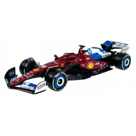 FERRARI F1 SF-25 TEAM SCUDERIA FERRARI HP 16 CHARLES LECLERC GRAND PRIX MIAMI 2025 (BOITAGE SOUPLE)
