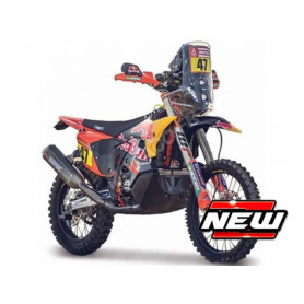 KTM 450 RED BULL 47 KEVIN BENAVIDES RALLYE DAKAR 2024 4EME