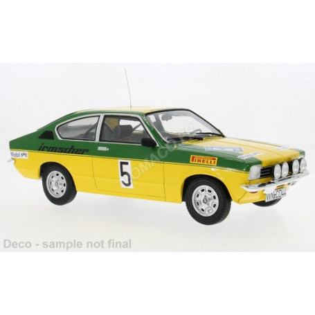 OPEL KADETT C COUPE GT/E 5 SMOLEJ/GEISTDÖRFER INTERNATIONAL SACHS WINTER RALLYE 1976