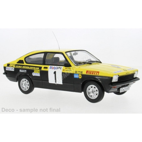 OPEL KADETT C COUPE GT/E 1 RÖHRL/GEISTDÖRFER WESTFALEN-LIPPE RALLYE 1977