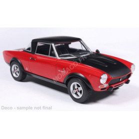 FIAT 124 ABARTH 1974 ROUGE/NOIR