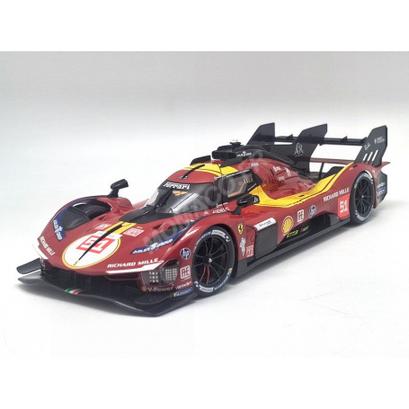 FERRARI 499P 3.0L TURBO V6 "TEAM FERRARI - AF CORSE" 51 A. PIER GUIDI / JAMES CALADO / ANTONIO GIOVINAZZI 24H DU MANS 2025 3EME