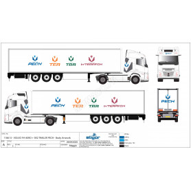 VOLVO FH AERO SEMI FOURGON "PECH"