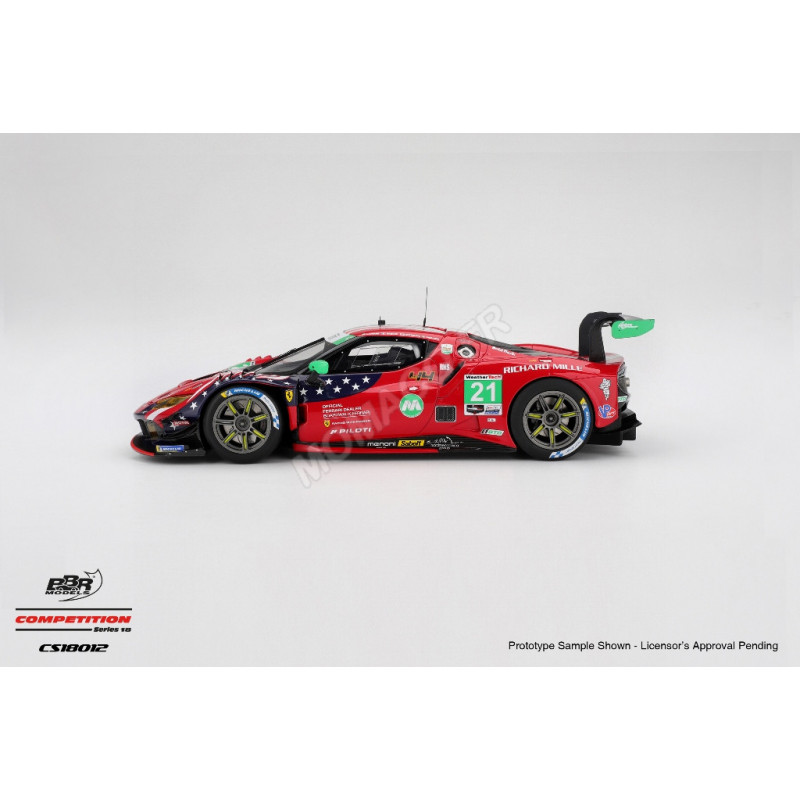 Ferrari 296 GT3 Evo: not an easy debut at Daytona