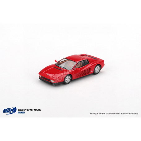 FERRARI TESTAROSSA 1987 ROUGE "ROSSO CORSA"