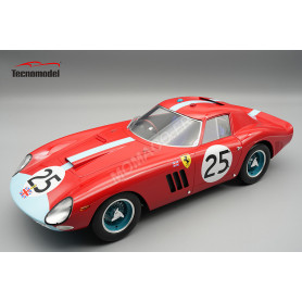 FERRARI 250 GTO 64 25 IRELAND/MAGGS/STEWART EQUIPE MARANELLO CONCESSIONNAIRES 24H DU MANS 1964 6EME