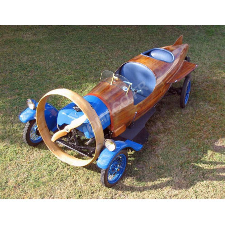 HELICRON N°1 "MARCEL LEYAT" (CHASSIS ROSENGART INVERSE) 1932 BLEU