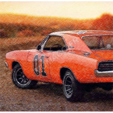 DODGE CHARGER R/T "G.LEE" 1969 "HAZZARD COUNTY SHERIFF (1979-1985)"