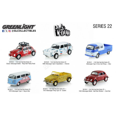 COFFRET DE 6 PIECES : CLUB VEE-DUB - SERIES 22