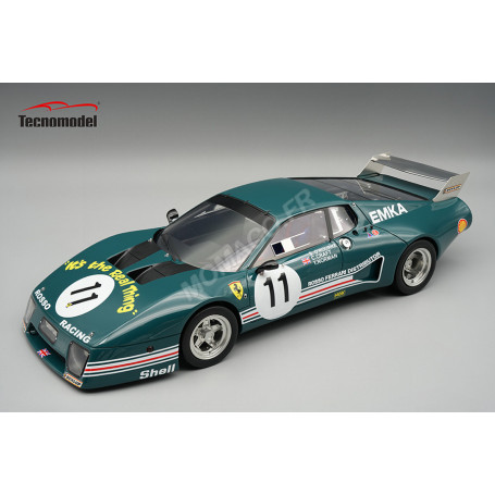 FERRARI 512 BB/LM "TEAM EMKA - ROSSO LTD" 11 O'ROURKE/CRAFT/NORMAN 6H DE SILVERSTONE 1980 6EME