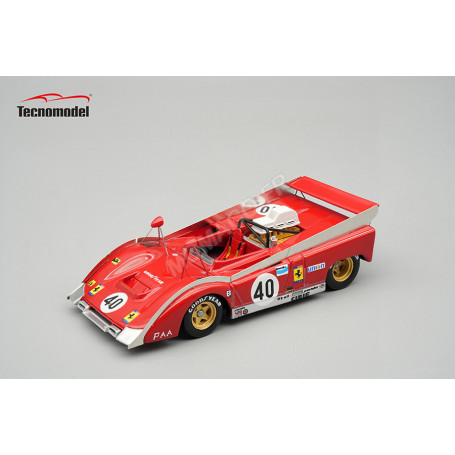 FERRARI 712 CAN AM "TEAM NART" 40 JARIER 6H DE WATKINS GLEN 1972