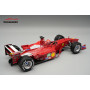 FERRARI F1-2000 3 MICHAEL SCHUMACHER GRAND PRIX DU NURBURGRING 2000 1ER AVEC PNEUS PLUIES ET FIGURINE