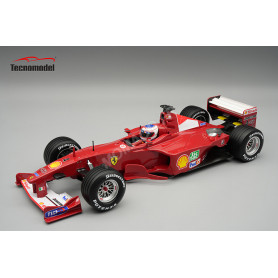 FERRARI F1-2000 4 RUBENS BARRICHELLO GRAND PRIX DE MONACO 2000 AVEC FIGURINE