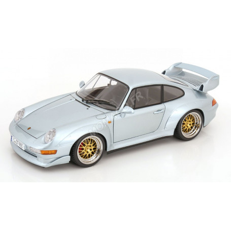 PORSCHE 911 (993) GT2 AVEC JANTES BBS 1996 ARGENT