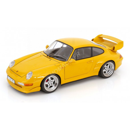 PORSCHE 911 (993) GT2 AVEC JANTES SPEEDLINE 1996 JAUNE