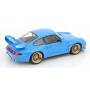 PORSCHE 911 (993) GT2 AVEC JANTES BBS 1996 BLEU CLAIR