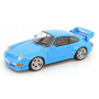 PORSCHE 911 (993) GT2 AVEC JANTES SPEEDLINE 1996 BLEU CLAIR