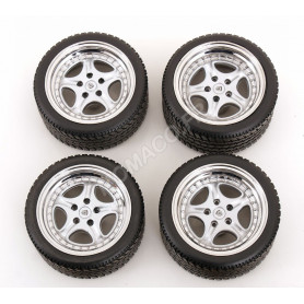 4 ROUES AVEC JANTES SPEEDLINE POUR PORSCHE