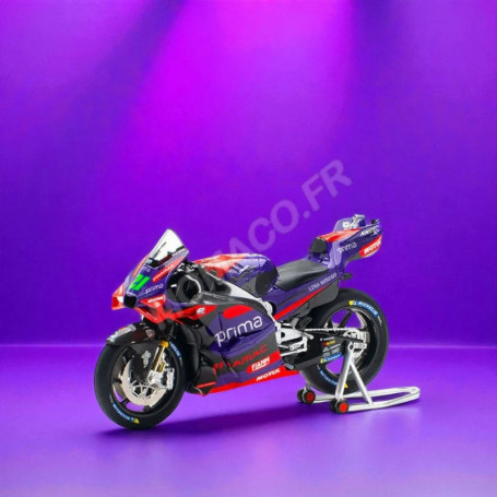 DUCATI DESMOSEDICI GP24 "TEAM PRIMA PRAMAC" 21 FRANCO MORBIDELLI MOTO GP SAISON 2024