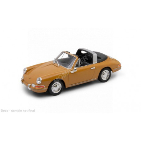 PORSCHE 911 TARGA TOIT OUVERT JAUNE FONCE