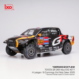 TOYOTA GR DKR HILUX EVO T1U 211 LATEGAN/CUMMINGS RALLYE DAKAR 2025 2ND