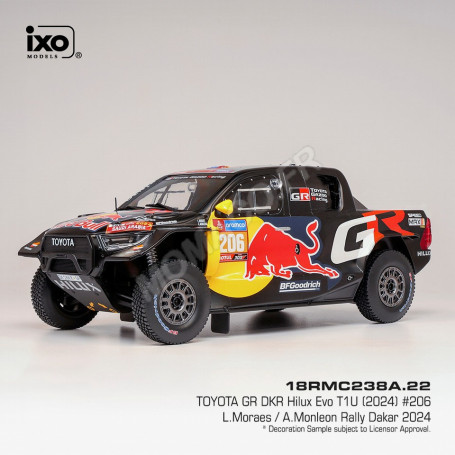 TOYOTA GR DKR HILUX EVO T1U 206 MORAES/MONLEON RALLYE DAKAR 2024