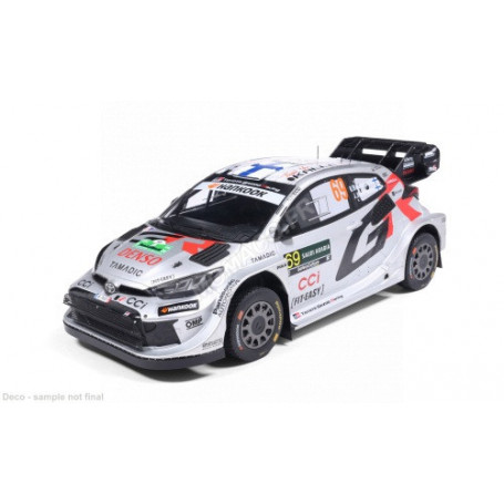 TOYOTA GR YARIS RALLY1 69 ROVANPERÄ/HALTTUNEN RALLYE D'ARABIE SAOUDITE 2025