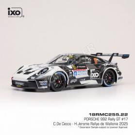 PORSCHE 992 17 DE CECCO/JEROME RALLYE DE WALLONIE 2025