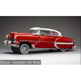 CHEVROLET BEL AIR 1954 ROUGE/BLANC