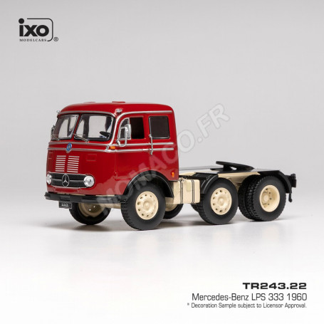 MERCEDES-BENZ LPS 333 1960 ROUGE