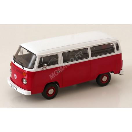 VOLKSWAGEN BUS T2B 1972 ROUGE/BLANC