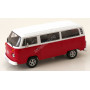 VOLKSWAGEN BUS T2B AVEC JANTES FUCHS 1972 ROUGE/BLANC