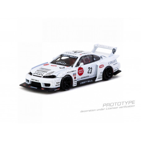 NISSAN SILVIA (S15) LB SUPER SILHOUETTE "ATHLETE x COLLET" 2025 BLANCHE