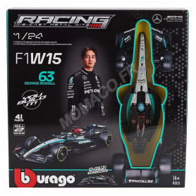 MERCEDES GP F1 W15 EQ PERFORMANCE TEAM AMG PETRONAS MOTORSPORT 63 GEORGE RUSSELL 2024 (MODEL-KIT)