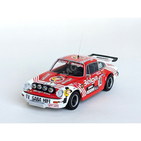 PORSCHE 911 CARRERA RS 14 HERMES DELBAR/WILLY LUX RALLYE YPRES 1979